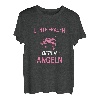 Damen Echte Frauen Gehen Angeln Anglerin Spruch T-Shirt