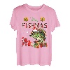 Merry Christmas Dabbing Santa Fishing Barschfisch Funny Fisher T-Shirt