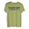 Lustige To-Do-Liste Salzwasser Angeln Ruhestand Arbeiterin Damen Herren T-Shirt