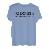 Lustige To-Do-Liste Salzwasser Angeln Ruhestand Arbeiterin Damen Herren T-Shirt