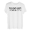 Lustige To-Do-Liste Salzwasser Angeln Ruhestand Arbeiterin Damen Herren T-Shirt