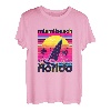Miami Beach Retro 80er Jahre Stil Souvenir Strand T-Shirt