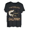 Der Stift ist mächtiger als der Lachs T-Shirt