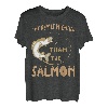 Der Stift ist mächtiger als der Lachs T-Shirt