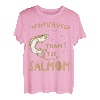 Der Stift ist mächtiger als der Lachs T-Shirt