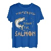 Der Stift ist mächtiger als der Lachs T-Shirt