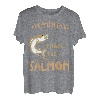 Der Stift ist mächtiger als der Lachs T-Shirt