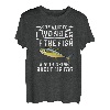 Wonder If The Fish Are Thinking Funny Fishing Yellowfin Thunfisch T-Shirt