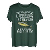 Wonder If The Fish Are Thinking Funny Fishing Yellowfin Thunfisch T-Shirt