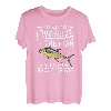 Wonder If The Fish Are Thinking Funny Fishing Yellowfin Thunfisch T-Shirt