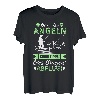Bier Angler Fischer Spruch Lustig - Bin am Angeln T-Shirt