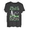 Bier Angler Fischer Spruch Lustig - Bin am Angeln T-Shirt