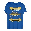 Angler Zander Jäger Flüsterer Raubfischer Angel Angeln T-Shirt