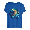 Rute Raus Der Spass Beginnt Angeln Fischen T-Shirt