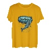 Angelwal Angler Fischerfrau T-Shirt