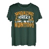Wochenendvorhersage 100% Chance der Jagd T-Shirt