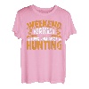 Wochenendvorhersage 100% Chance der Jagd T-Shirt
