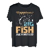 Happiness is A Big Fish And A Witness Fishing T-Shirt