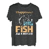 Happiness is A Big Fish And A Witness Fishing T-Shirt