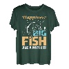 Happiness is A Big Fish And A Witness Fishing T-Shirt