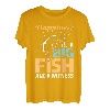Happiness is A Big Fish And A Witness Fishing T-Shirt