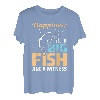 Happiness is A Big Fish And A Witness Fishing T-Shirt