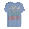 Lustiger personalisierter Name Shirt Kings Are Named Brody T-Shirt
