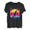 Bermuda Retro 80er Jahre Style Souvenir Strand T-Shirt