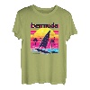 Bermuda Retro 80er Jahre Style Souvenir Strand T-Shirt