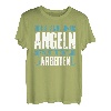 Geboren um zu Angeln! Gezwungen zum Arbeiten Geschenk T-Shirt