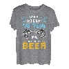 Fish With Beer - Fishing T-Shirt