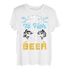 Fish With Beer - Fishing T-Shirt