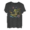 Niedlicher Cottagecore Floral Frog Angeln Ästhetische Mädchen Grafik T-Shirt