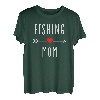 Fishing Mom Lustige Fischerfrau Mutter Angeln Geschenk Muttertag T-Shirt