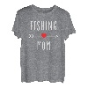Fishing Mom Lustige Fischerfrau Mutter Angeln Geschenk Muttertag T-Shirt