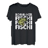 Komm Her Fischi Fischi Angeln Angler Petri Heil Geschenkidee T-Shirt