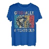 Ofishally 6 Years Old Funny Angeln Geburtstag Angler T-Shirt