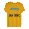 San Diego California Bear Grizzly Pride im Freien, Vintage-Stil T-Shirt