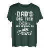Fishing Fisherman Dad Immer auf den Punkt T-Shirt