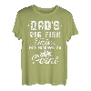 Fishing Fisherman Dad Immer auf den Punkt T-Shirt