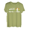 Herren Wels Mann Evolution of Noodling Waller angeln T-Shirt