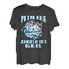 Petri Heil Angeln ist geil Damen Herren Fischer Angler T-Shirt