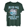 Petri Heil Angeln ist geil Damen Herren Fischer Angler T-Shirt