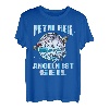 Petri Heil Angeln ist geil Damen Herren Fischer Angler T-Shirt