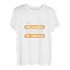 Damen Gute Mädchen gehen in den Himmel Schlechte Mädchen gehen angeln T-Shirt