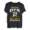 Herren Angler Opa Wie Ein Normaler Opa Nur Viel Cooler Angeln Fisch T-Shirt