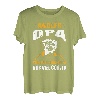 Herren Angler Opa Wie Ein Normaler Opa Nur Viel Cooler Angeln Fisch T-Shirt