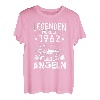 Legenden wurden 1962 geboren Geburtstag Fisch Angeln Angler T-Shirt