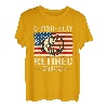 Ruhestand 2023 Fisherman O-Fish-Ally Flag USA Retired 2023 T-Shirt
