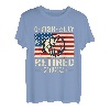 Ruhestand 2023 Fisherman O-Fish-Ally Flag USA Retired 2023 T-Shirt